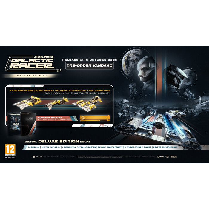 Plaion PS5 Star Wars Galactic Racer  - Deluxe Edition + Pre-Order Bonus