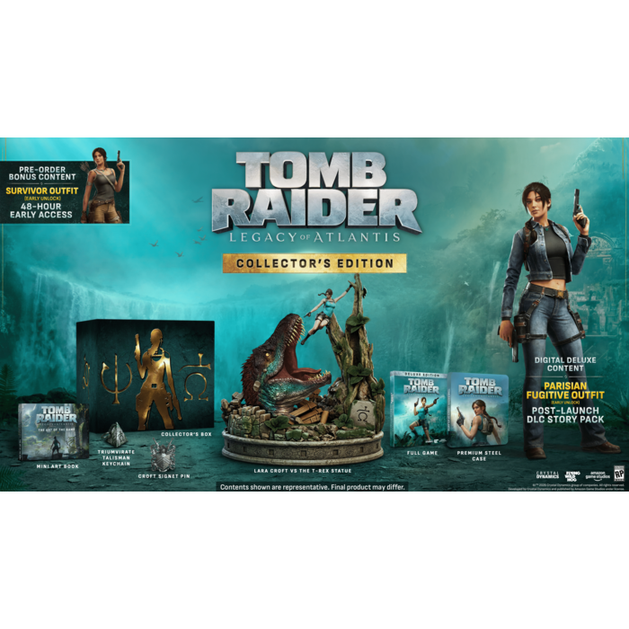 Crystal Dynamics Xbox Series X Tomb Raider: Legacy of Atlantis - Collector's Edition + Pre-Order Bonus