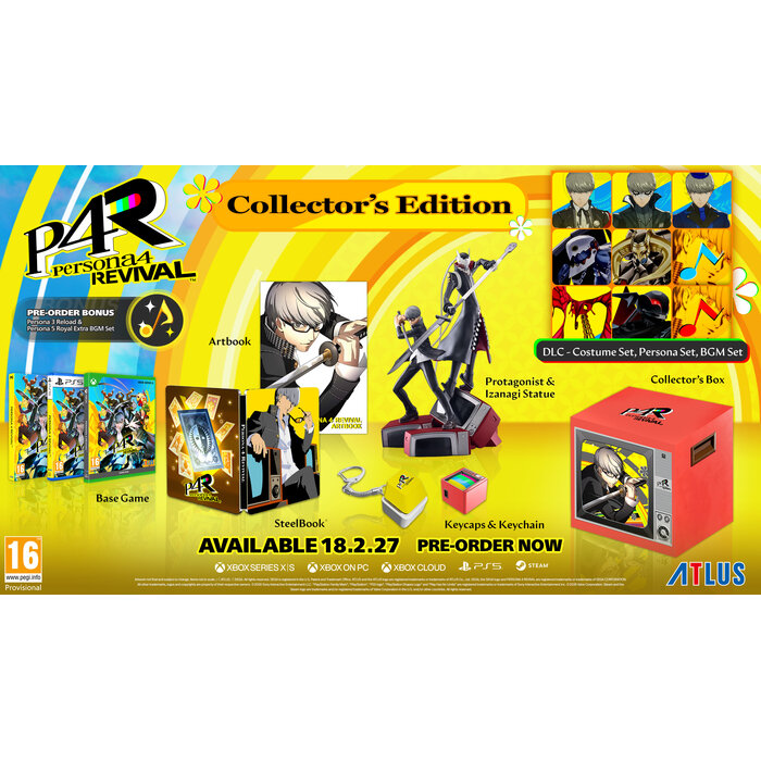 SEGA PS5 Persona 4 Revival - Collector's Edition + Pre-Order Bonus