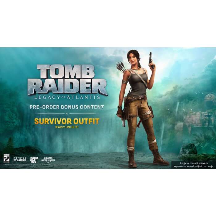Crystal Dynamics PS5 Tomb Raider: Legacy of Atlantis - Day One Edition + Pre-Order Bonus