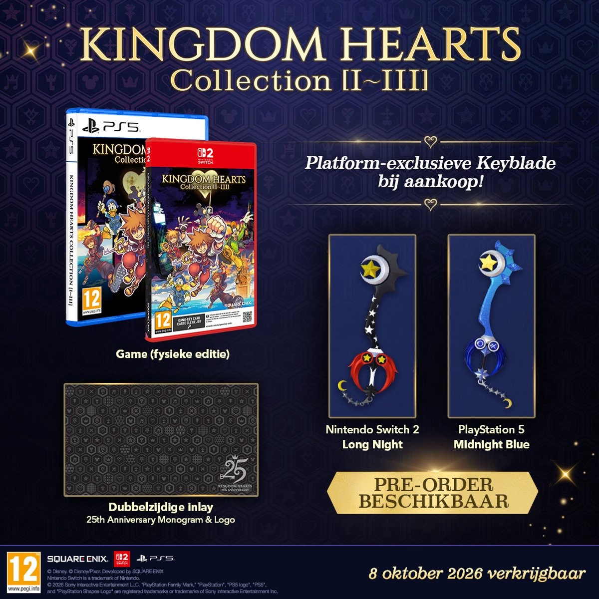 Square Enix Nintendo Switch 2 Kingdom Hearts Collection I-III + Pre-Order Bonus