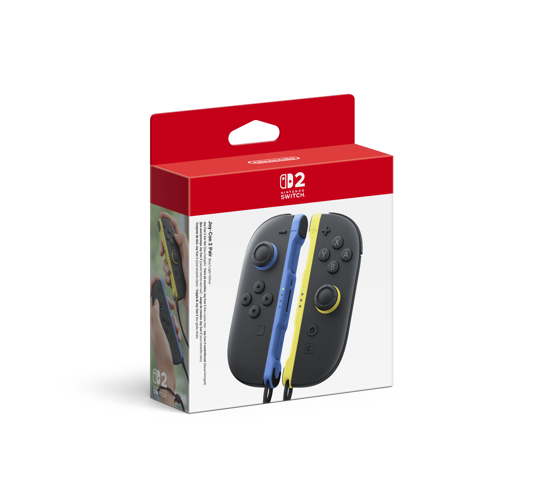 Joy-Con Paar (Blauw/Lichtgeel)