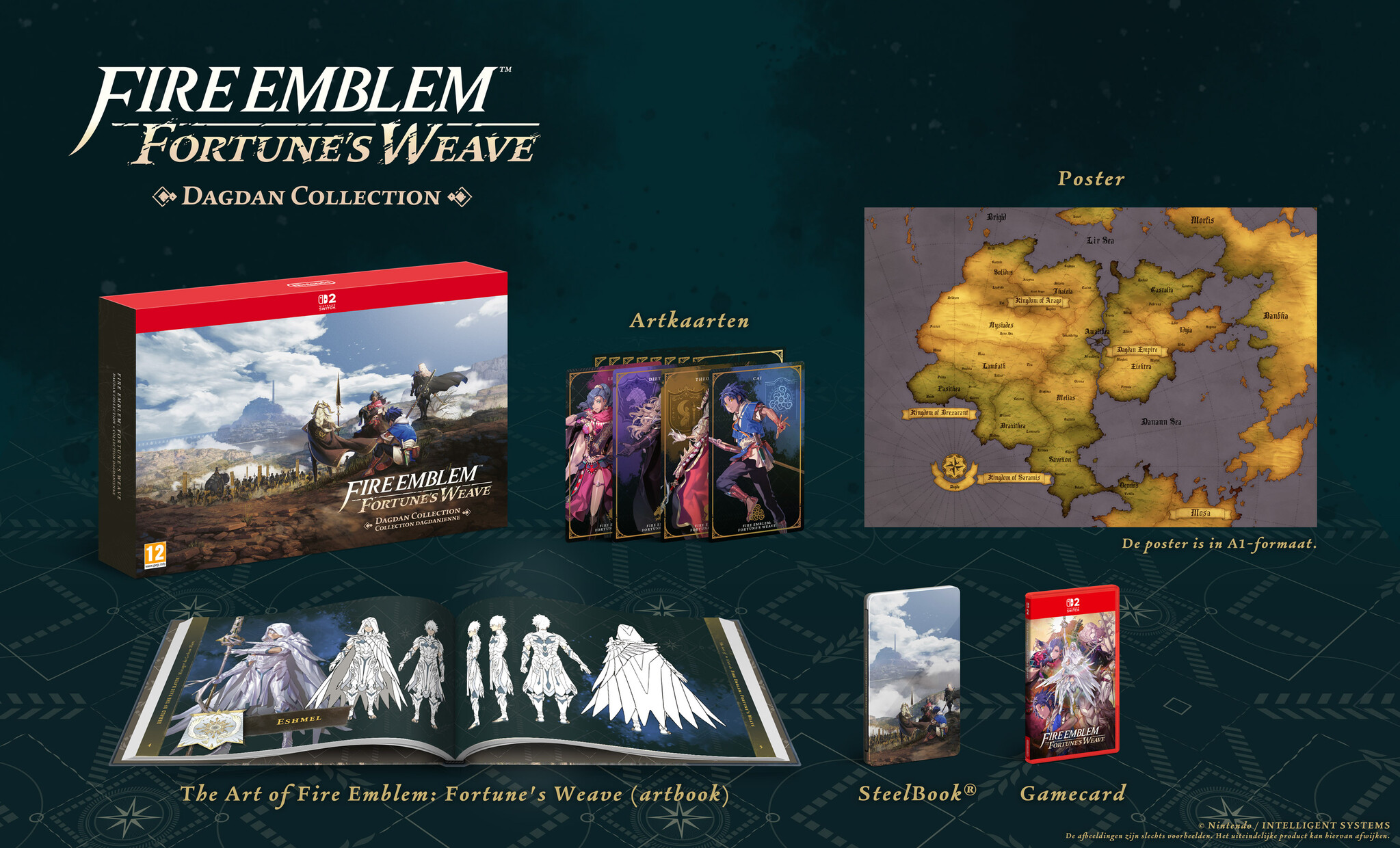 Nintendo Nintendo Switch 2 Fire Emblem Fortune's Weave - Dagdan Collection