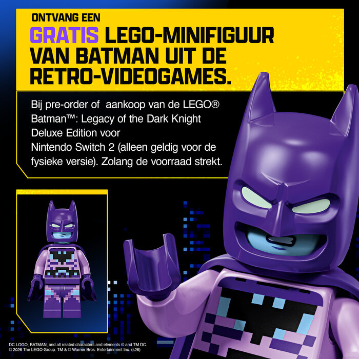 Warner Bros. Interactive Entertainment Nintendo Switch 2 LEGO Batman: Legacy of the Dark Knight - Deluxe Edition + Pre-Order Bonus