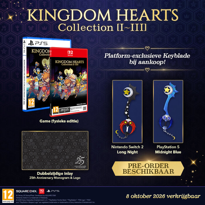Square Enix Nintendo Switch 2 Kingdom Hearts Collection I-III + Pre-Order Bonus