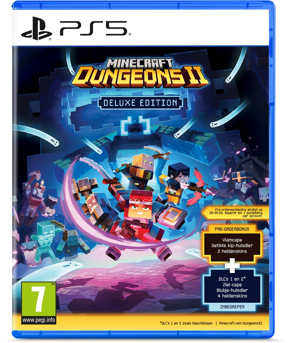 Mojang PS5 Minecraft Dungeons 2 - Deluxe Edition