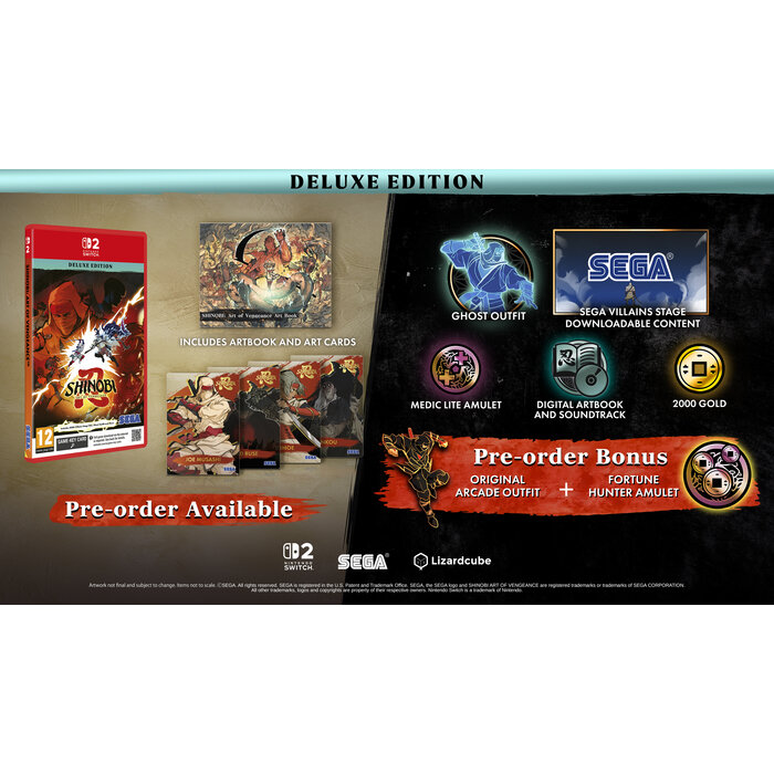 SEGA Nintendo Switch 2 Shinobi: Art of Vengeance - Deluxe Edition