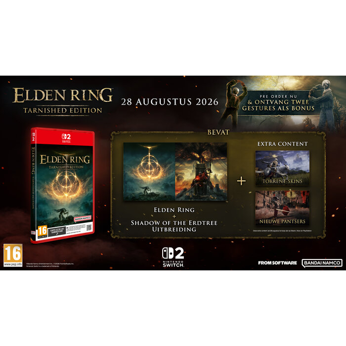 Bandai Namco Nintendo Switch 2 Elden Ring - Tarnished Edition + Pre-Order Bonus