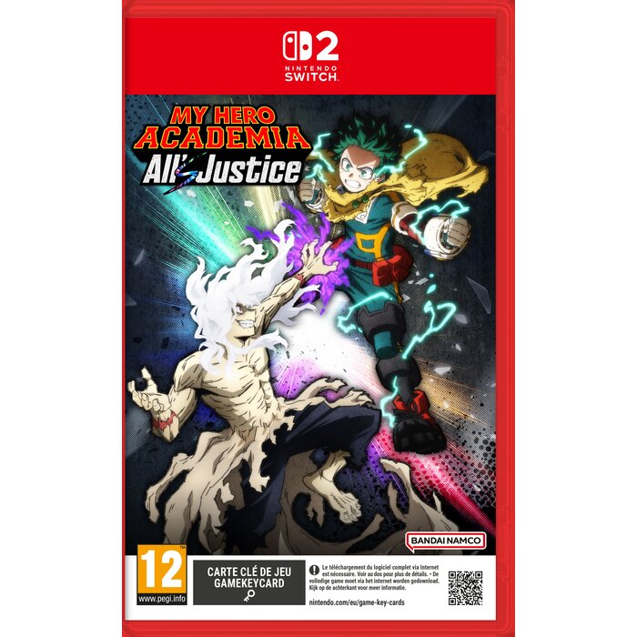 Bandai Namco Nintendo Switch 2 My Hero Academia: All's Justice + Pre-Order Bonus