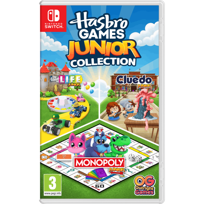 Outright Games Nintendo Switch Hasbro Games Junior Collection