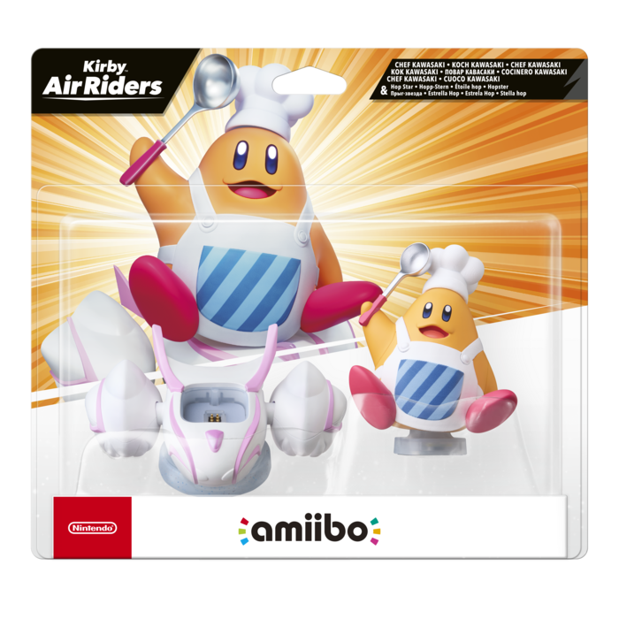 Nintendo Nintendo Switch Amiibo Kirby Air Riders - Chef Kawasaki & Hop Star