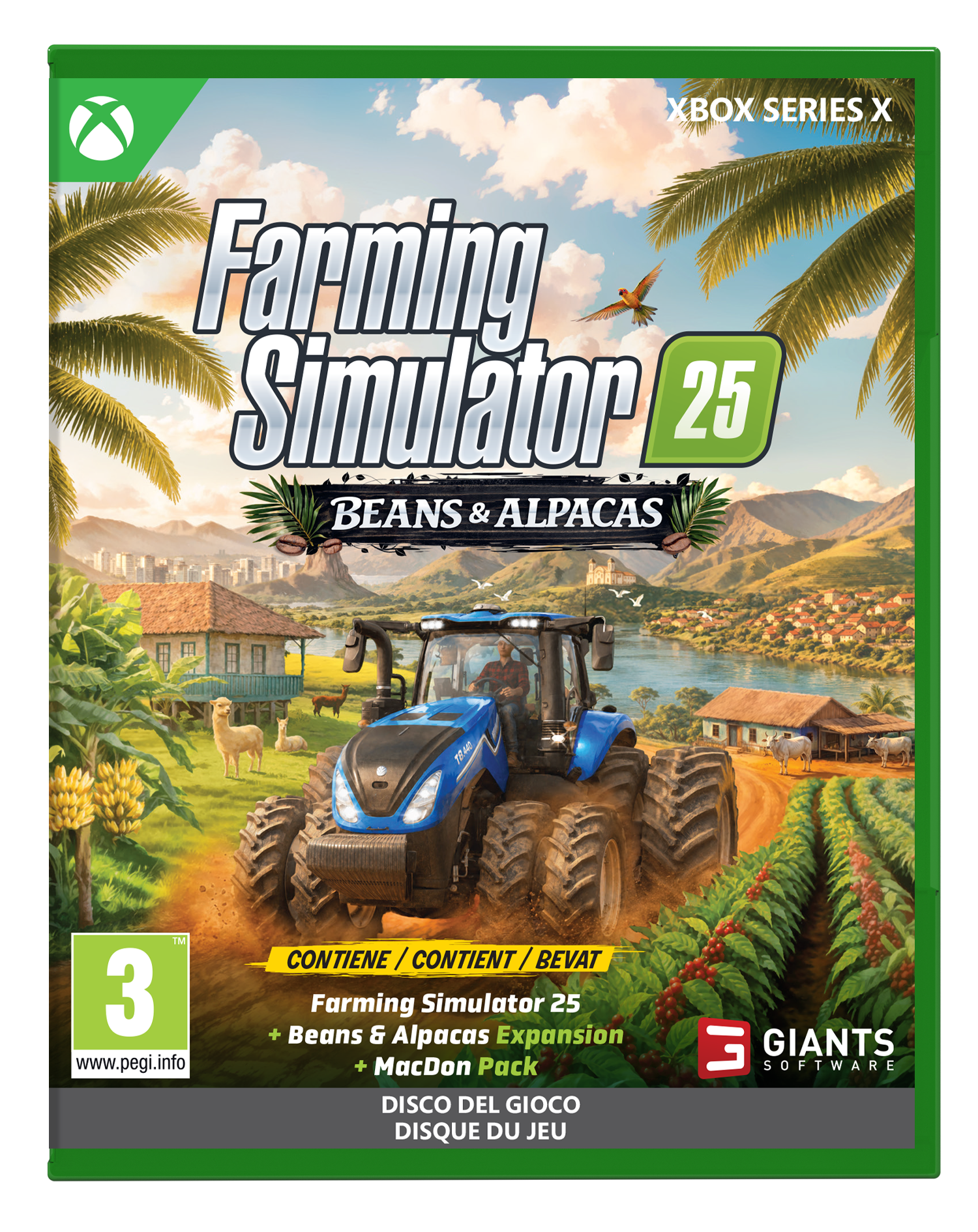 Xbox Series X Farming Simulator 25 - Beans & Alpacas Edition + Pre-Order Bonus