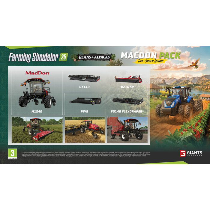 Giants Software PS5 Farming Simulator 25 - Beans & Alpacas Edition + Pre-Order Bonus