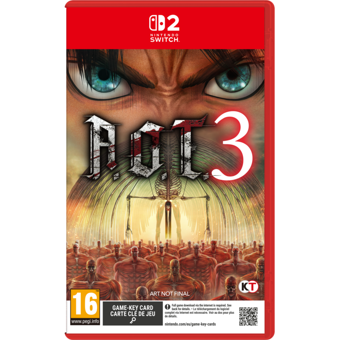 Koei Tecmo Nintendo Switch 2 A.O.T. 3 + Pre-Order Bonus