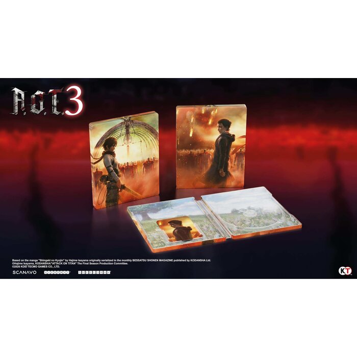 Koei Tecmo PS5 A.O.T. 3 - Steelbook Launch Edition + Pre-Order Bonus