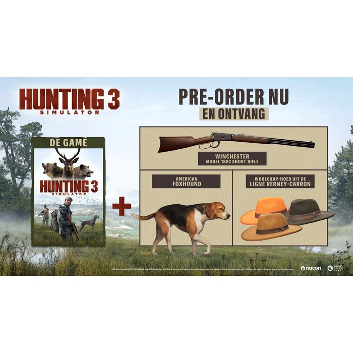 Nacon PS5 Hunting Simulator 3 + Pre-Order Bonus