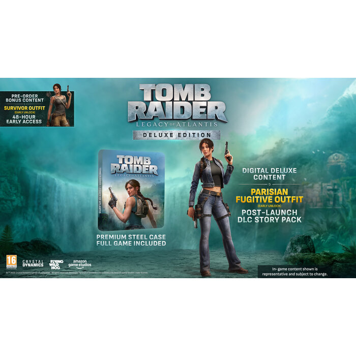 Crystal Dynamics Xbox Series X Tomb Raider: Legacy of Atlantis - Deluxe Edition + Pre-Order Bonus