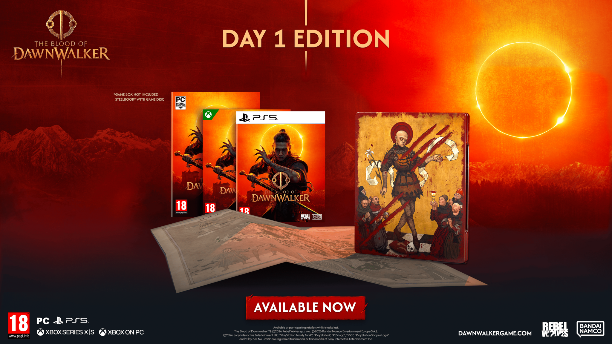 Bandai Namco PS5 The Blood of Dawnwalker - Day One Edition