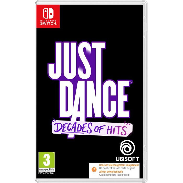 Ubisoft Nintendo Switch Just Dance: Decades of Hits (Code in Box)