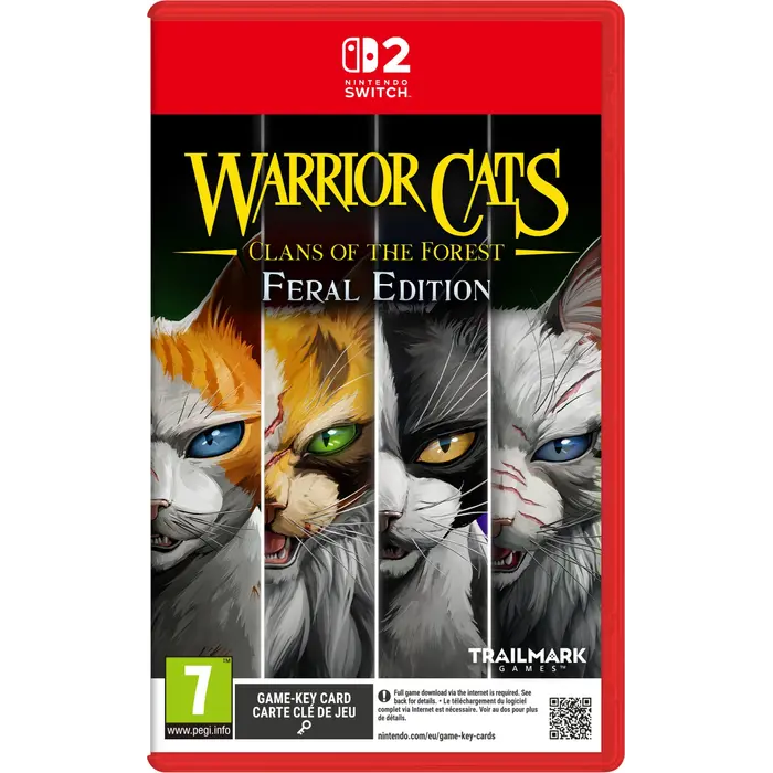 Trailmark Games Nintendo Switch 2 Warrior Cats: Clans of the Forest - Feral Edition (Gamekeycard)