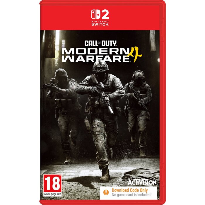 Activision Nintendo Switch 2 Call of Duty Modern Warfare 4 (Code in Box)
