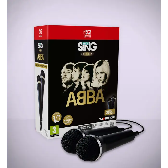 Thq Nordic Nintendo Switch 2 Let's Sing ABBA - 2 Mic Bundle