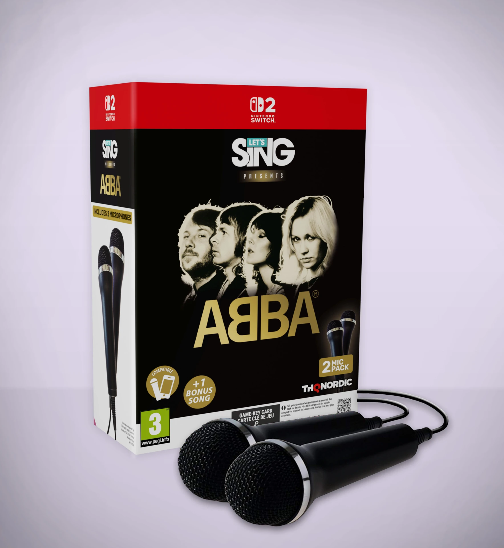 Thq Nordic Nintendo Switch 2 Let's Sing ABBA - 2 Mic Bundle