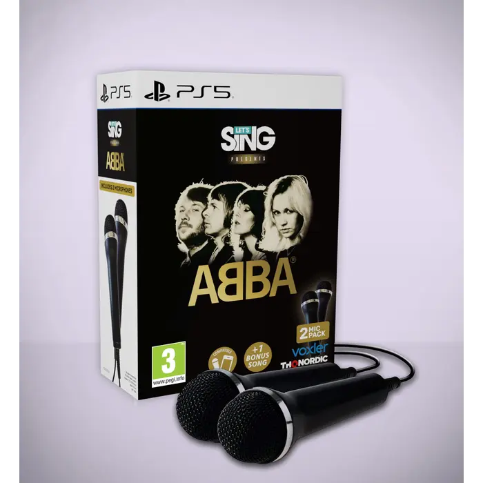 Thq Nordic PS5 Let's Sing ABBA - 2 Mic Bundle