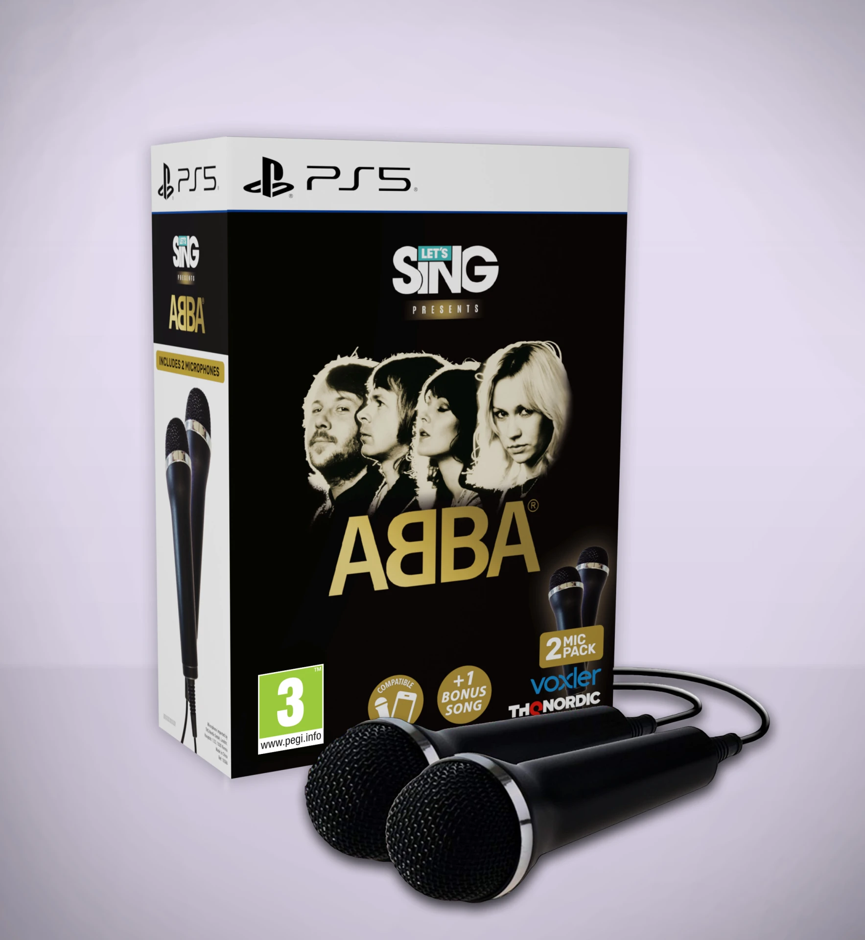 Thq Nordic PS5 Let's Sing ABBA - 2 Mic Bundle