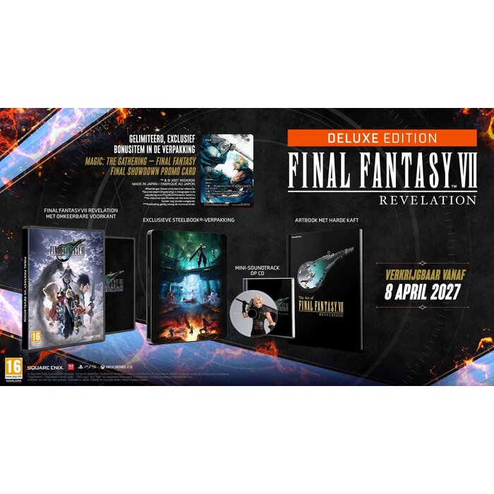 Square Enix PS5 Final Fantasy VII Revelation - Deluxe Edition + Pre-Order Bonus