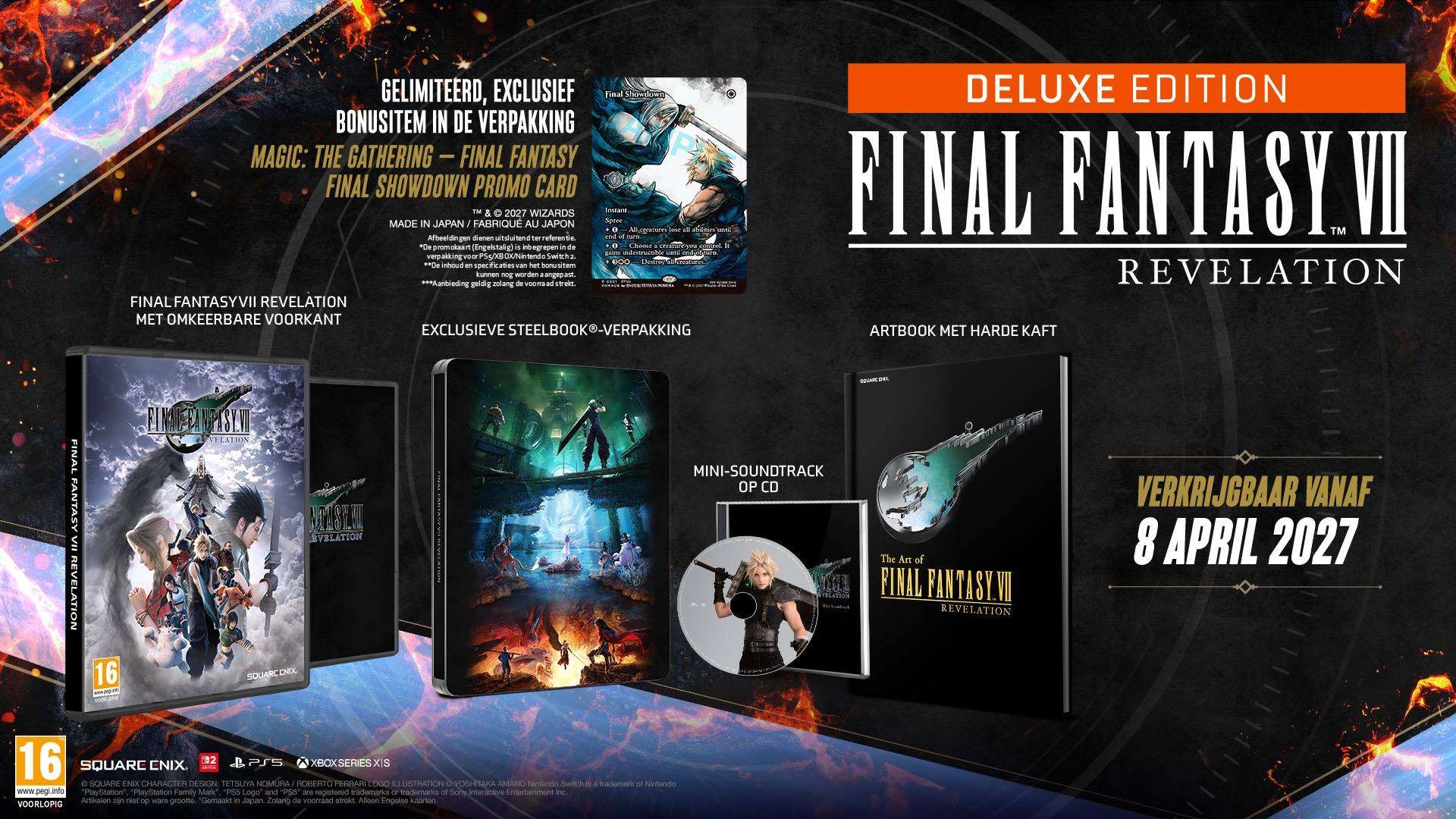 Square Enix PS5 Final Fantasy VII Revelation - Deluxe Edition + Pre-Order Bonus