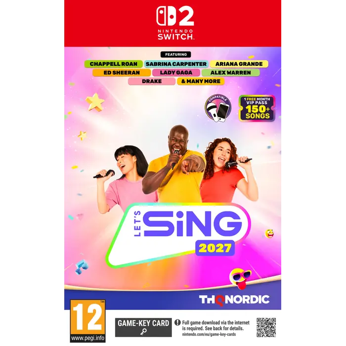 Thq Nordic Nintendo Switch 2 Let's Sing 2027 - Solus - International Version