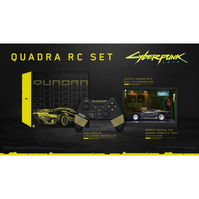 Bandai Namco Cyberpunk 2077 - Quadra RC Set (Turbo-R V-Tech)