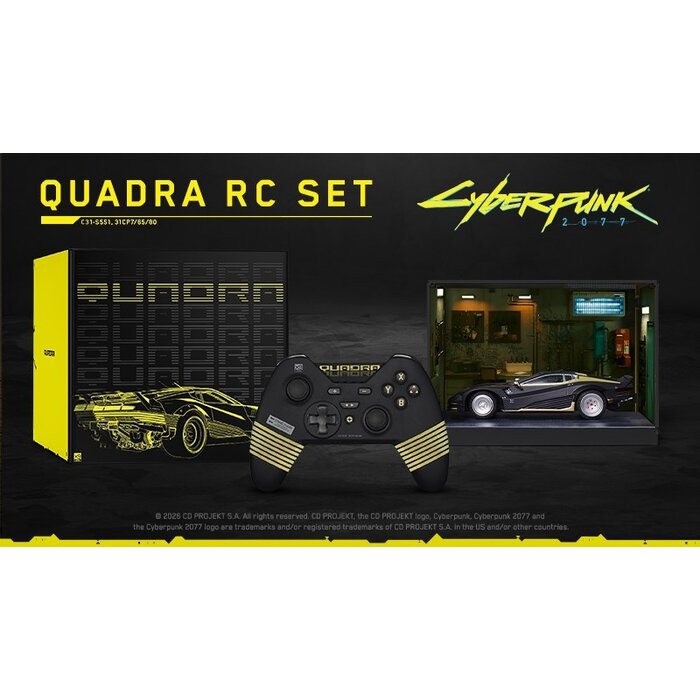 Bandai Namco Cyberpunk 2077 - Quadra RC Set (Turbo-R V-Tech)