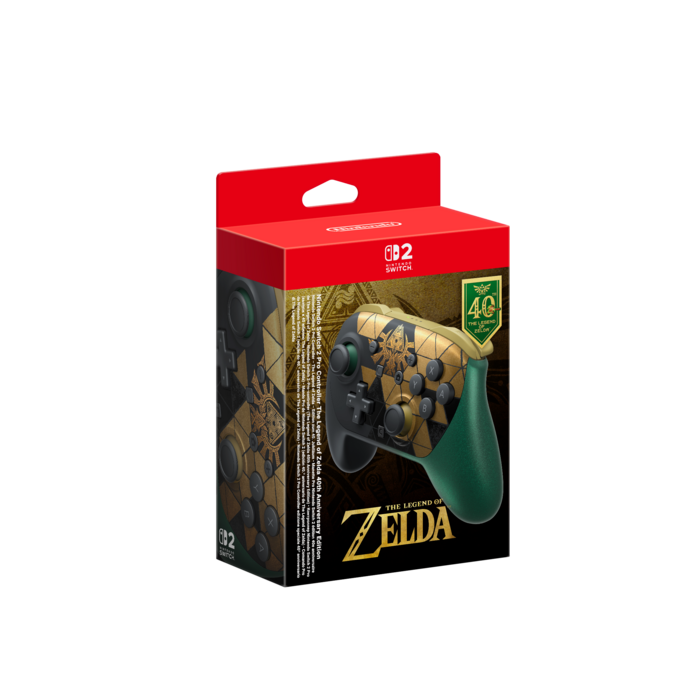 Nintendo Nintendo Switch 2 Pro Controller - The Legend of Zelda 40th Anniversary Edition