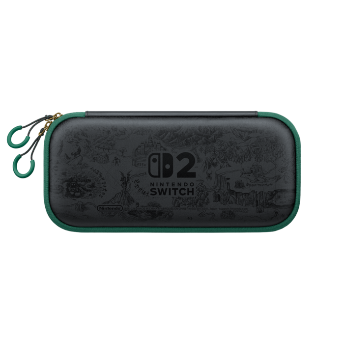 Nintendo Nintendo Switch 2 Opberghoes & Screen Protector - The Legend of Zelda 40th Anniversary Edition