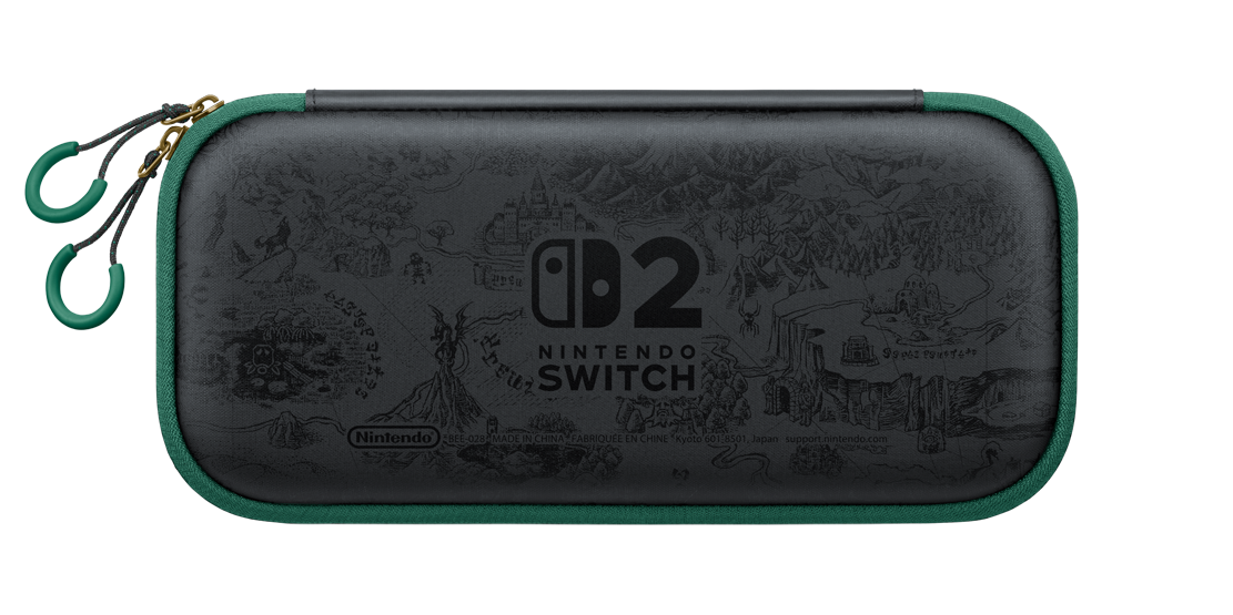 Nintendo Nintendo Switch 2 Opberghoes & Screen Protector - The Legend of Zelda 40th Anniversary Edition