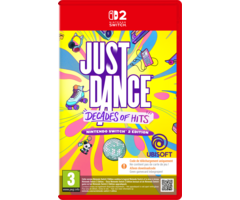 Ubisoft Nintendo Switch 2 Just Dance: Decades of Hits (Code in Box)