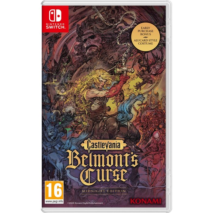 Konami Nintendo Switch Castlevenia: Belmont's Curse - Midnight Edition
