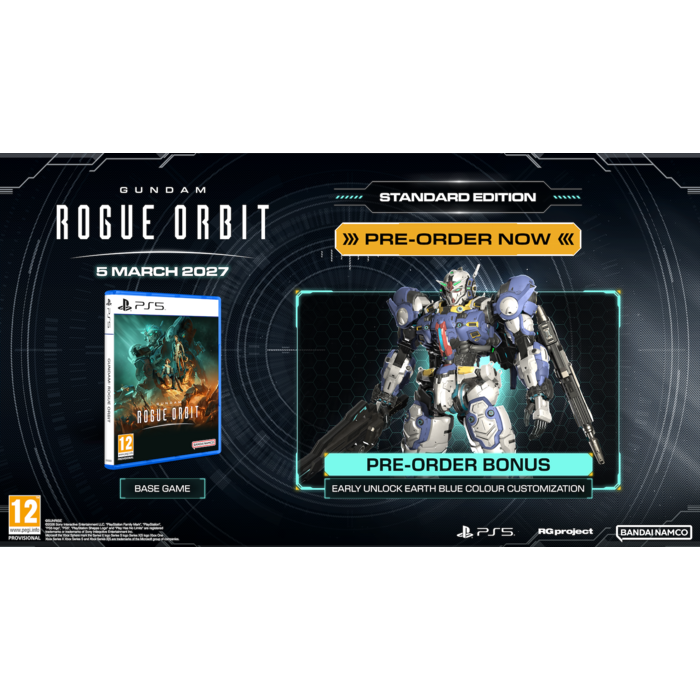 Bandai Namco PS5 Gundam Roque Orbit + Pre-Order Bonus