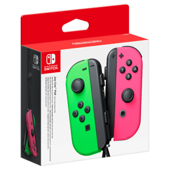 Nintendo Nintendo Switch Joy-Con Controllers Paar (Neongroen/Roze) - Met vervangbare batterij