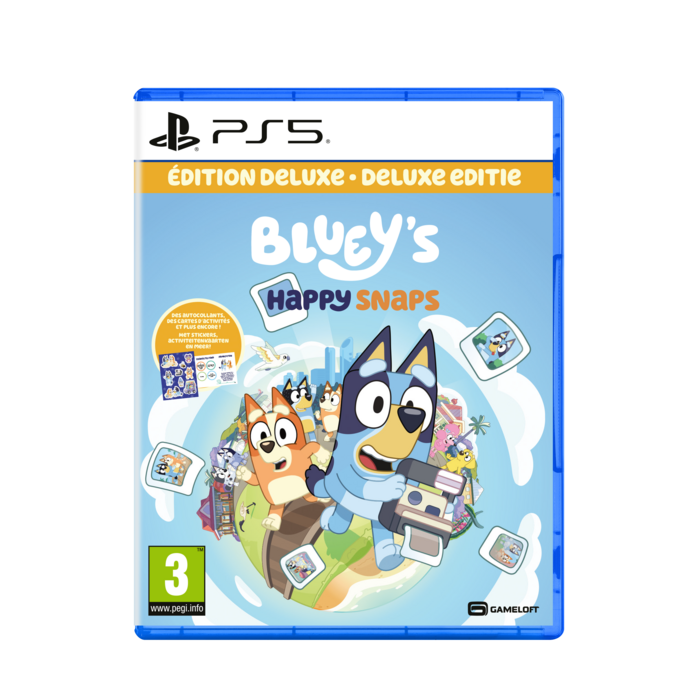 Bandai Namco PS5 Bluey's Happy Snaps - Deluxe Edition