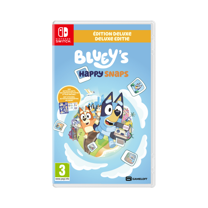 Bandai Namco Nintendo Switch Bluey's Happy Snaps - Deluxe Edition