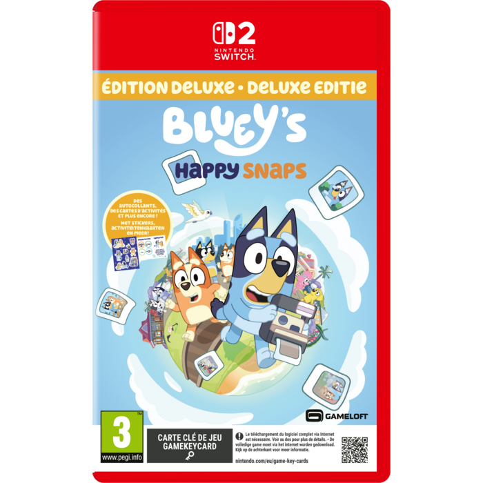Bandai Namco Nintendo Switch 2 Bluey's Happy Snaps - Deluxe Edition