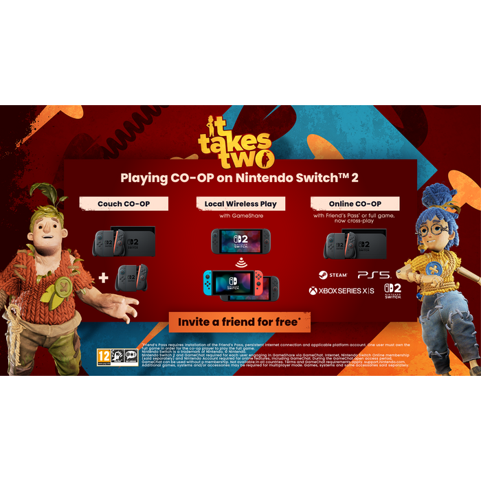 Bandai Namco Nintendo Switch 2 It Takes Two