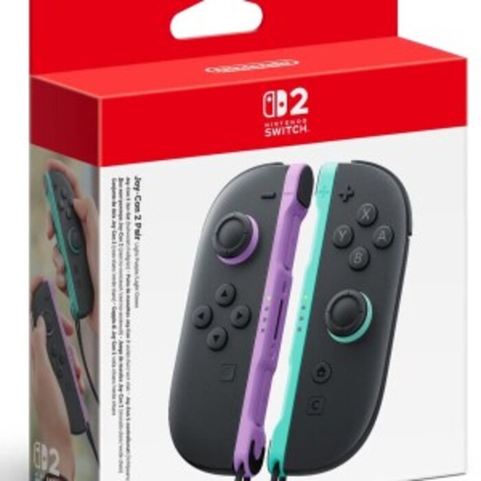 Nintendo Nintendo Switch 2 Joy-Con Controllers Paar (Paars/Groen) - Met vervangbare batterij