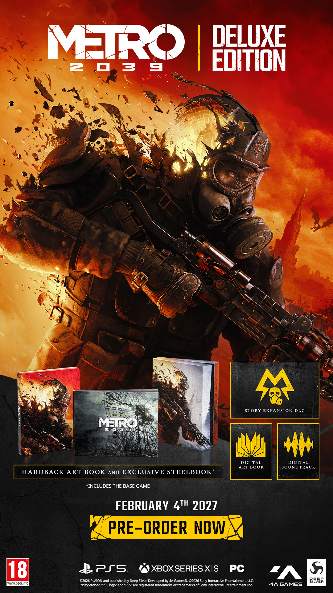 Deep Silver / Koch Media PS5 METRO 2039 - Deluxe Edition + Pre-Order DLC