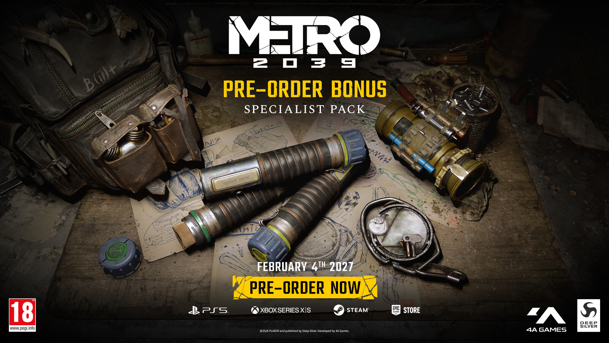 Deep Silver / Koch Media Xbox Series X METRO 2039 - Deluxe Edition + Pre-Order DLC