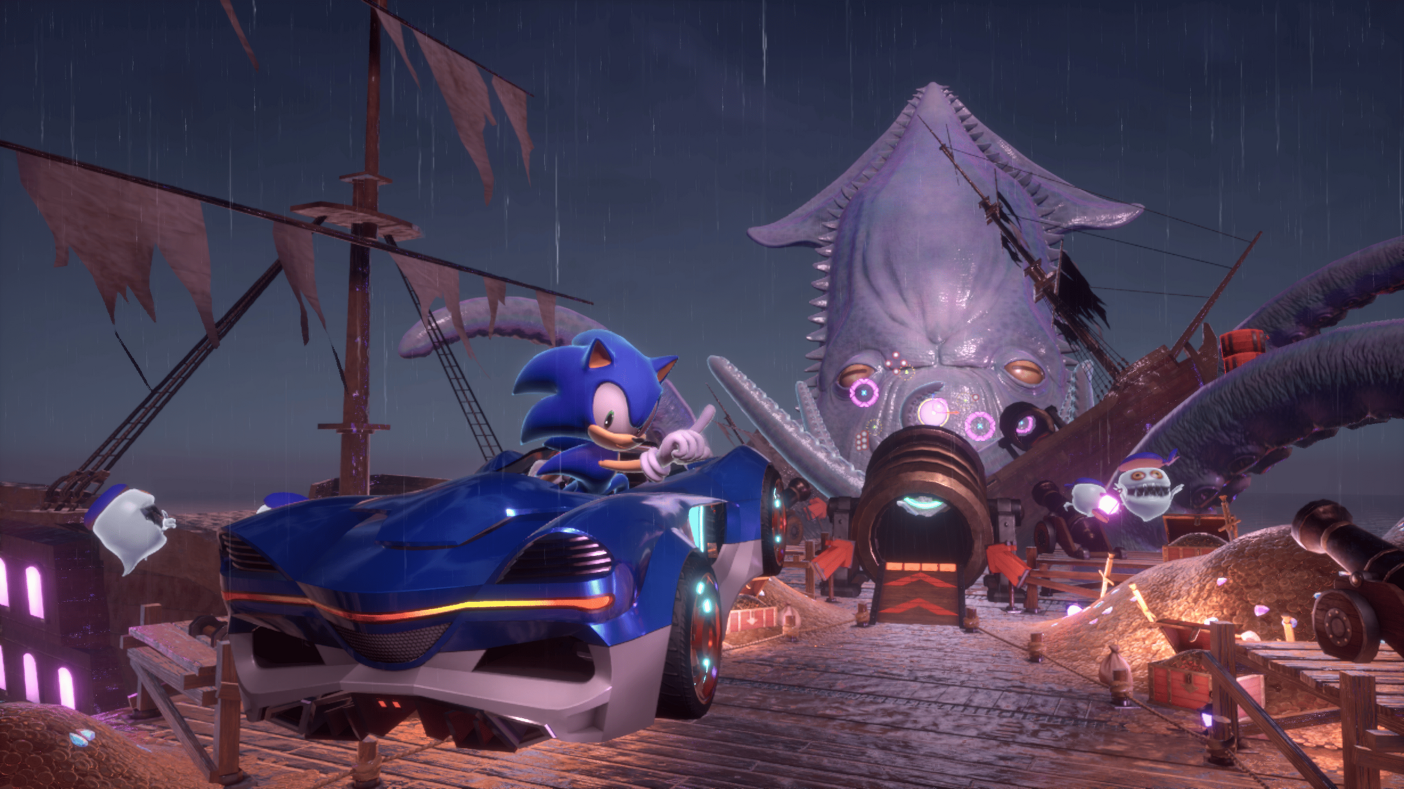 SEGA PS5 Sonic Racing CrossWorlds - Year One Edition (inclusief woven Patch)