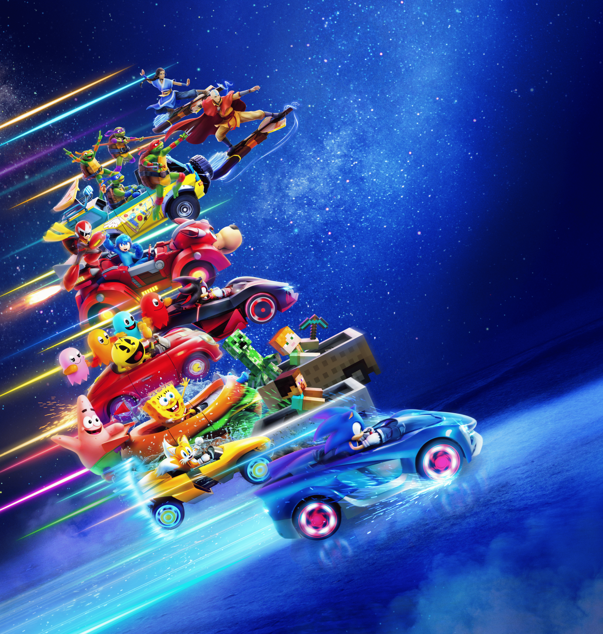 SEGA PS5 Sonic Racing CrossWorlds - Year One Edition (inclusief woven Patch)
